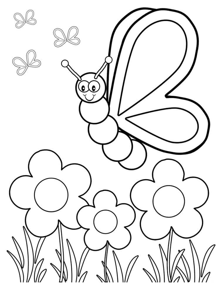 Simple Coloring Pages