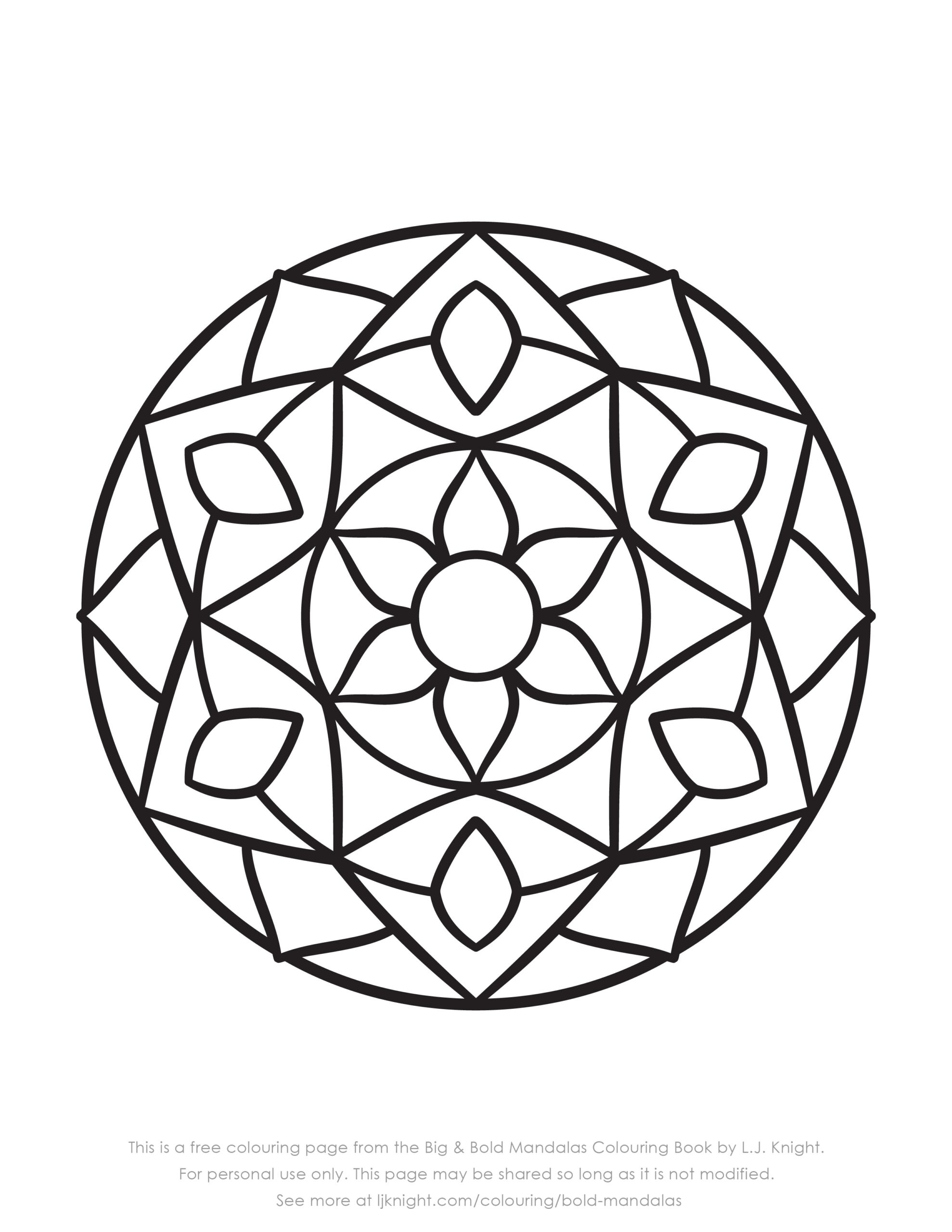 Easy Mandala Coloring Pages Mandala Coloring Pages Co Vrogue co