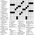 Easy Printable Crossword Puzzels Infocap Ltd Printable Automotive