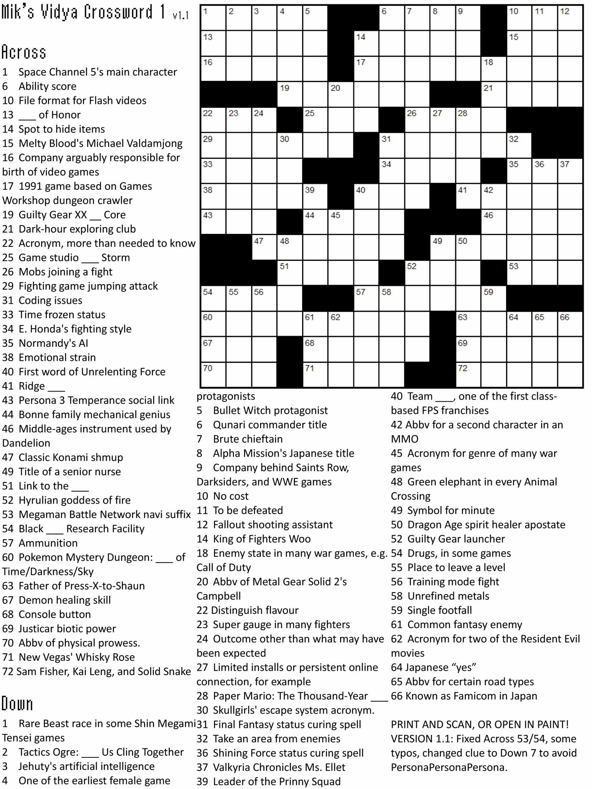 Easy Printable Crossword Puzzles For Adults Easy Crossword Puzzles