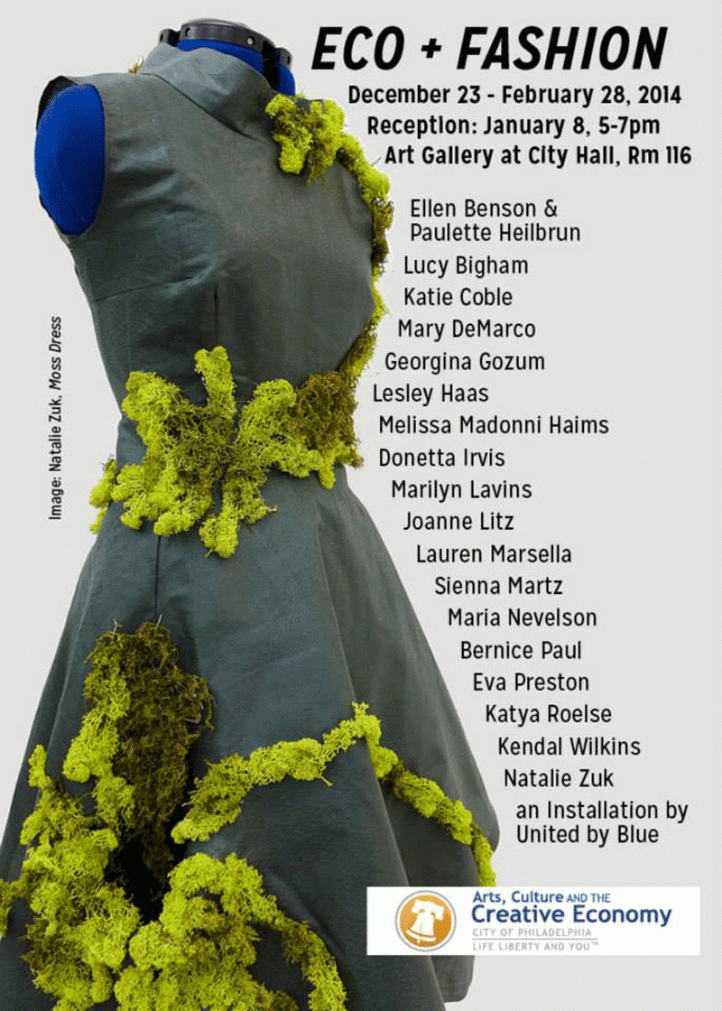 ECO FASHION Art In City Hall Philadelphia DoNArTNeWs