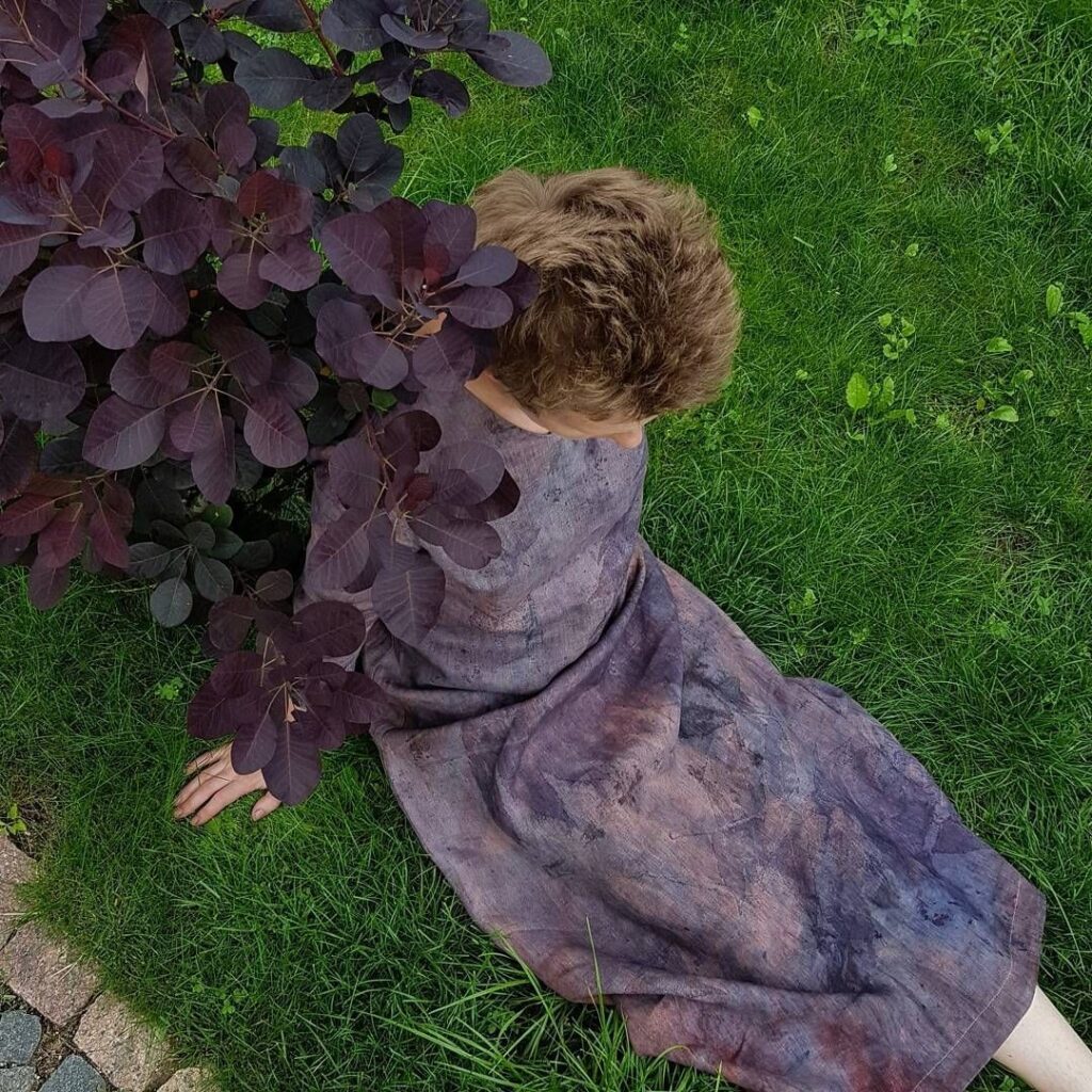 Eco Print Eco Dye Eco Friendly Eco Fashion Slow Fashion Dyed With