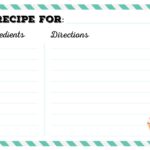Editable Recipe Cards Christmas 10 Free PDF Printables Printablee