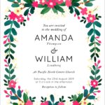 Editable Wedding Invitation Templates Free Download Word Rytebusy