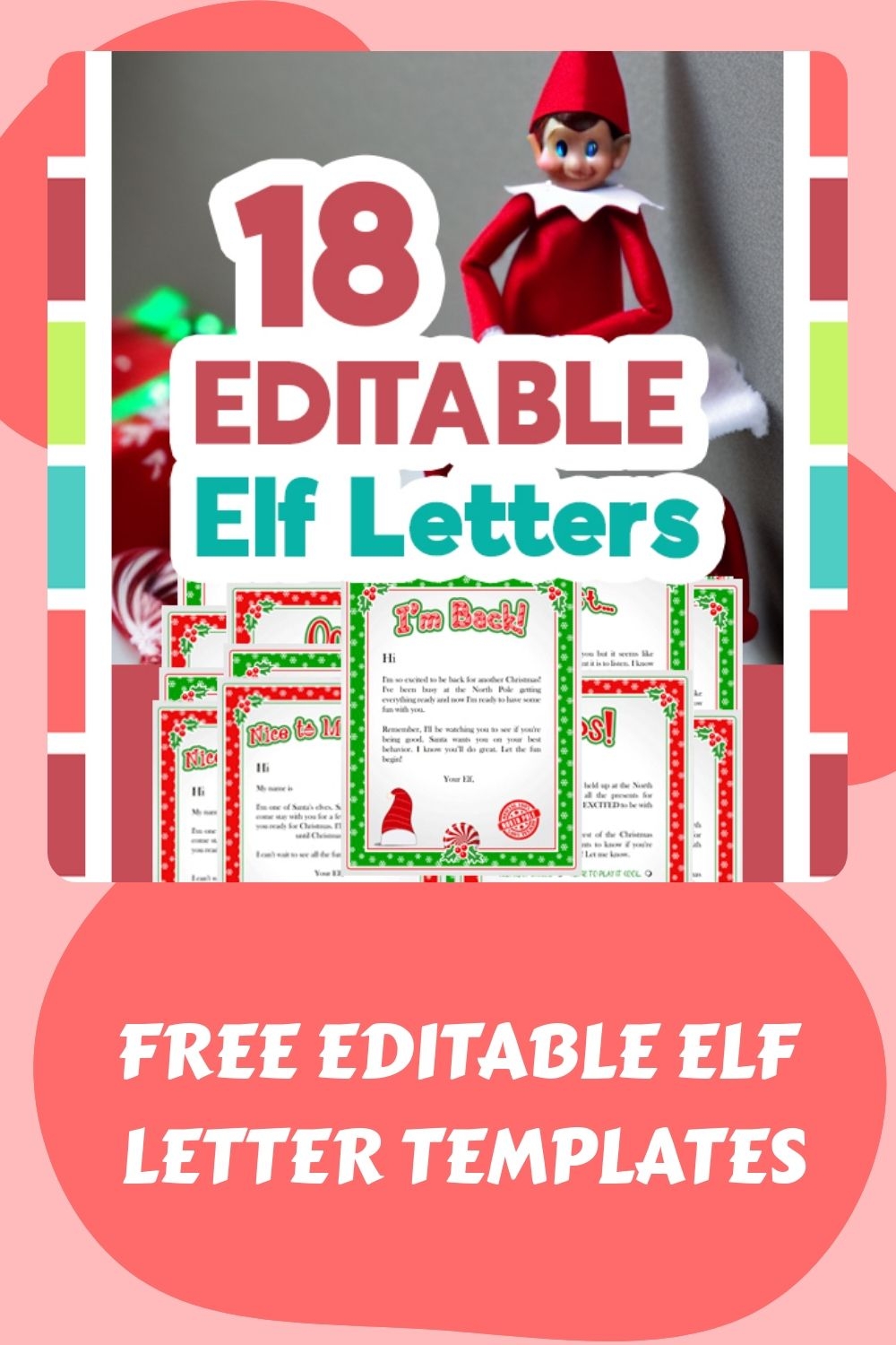 Elf Letter Template Printable Social Media Template