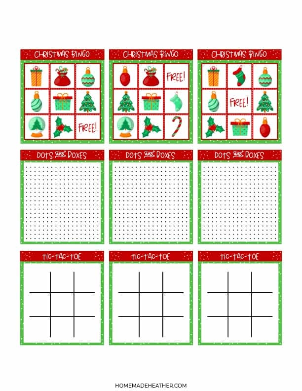 Elf On The Shelf Printable Games Homemade Heather