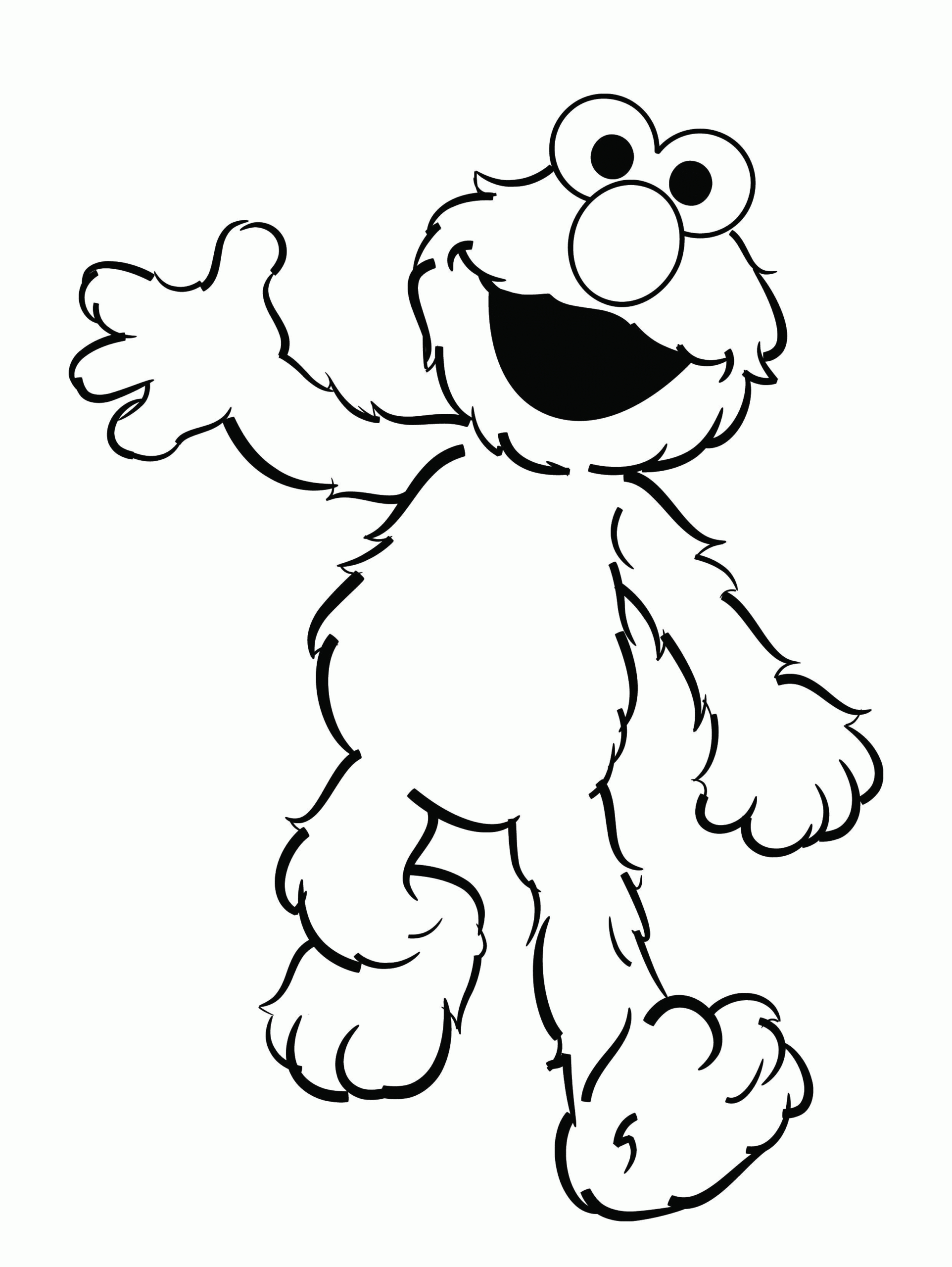 Elmo Coloring Pages