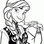 Elsa And Anna Coloring Pages Coloring Home