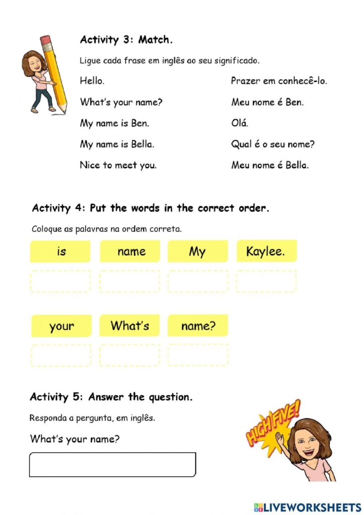 English As Second Language Worksheets Language Worksheets