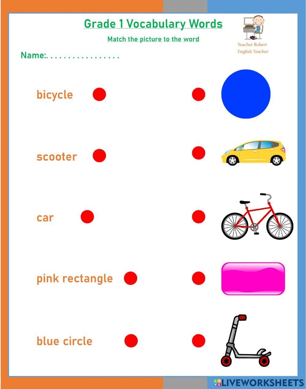 English Unite School Vocabulary Worksheet Worksheets Library