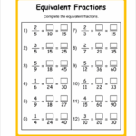 Equivalent Fractions Worksheets 15 Worksheets Worksheets Library
