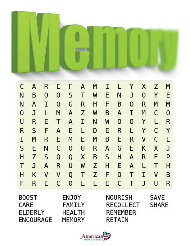 Extra Large Print Free Printable Word Games For Dementia Patients 