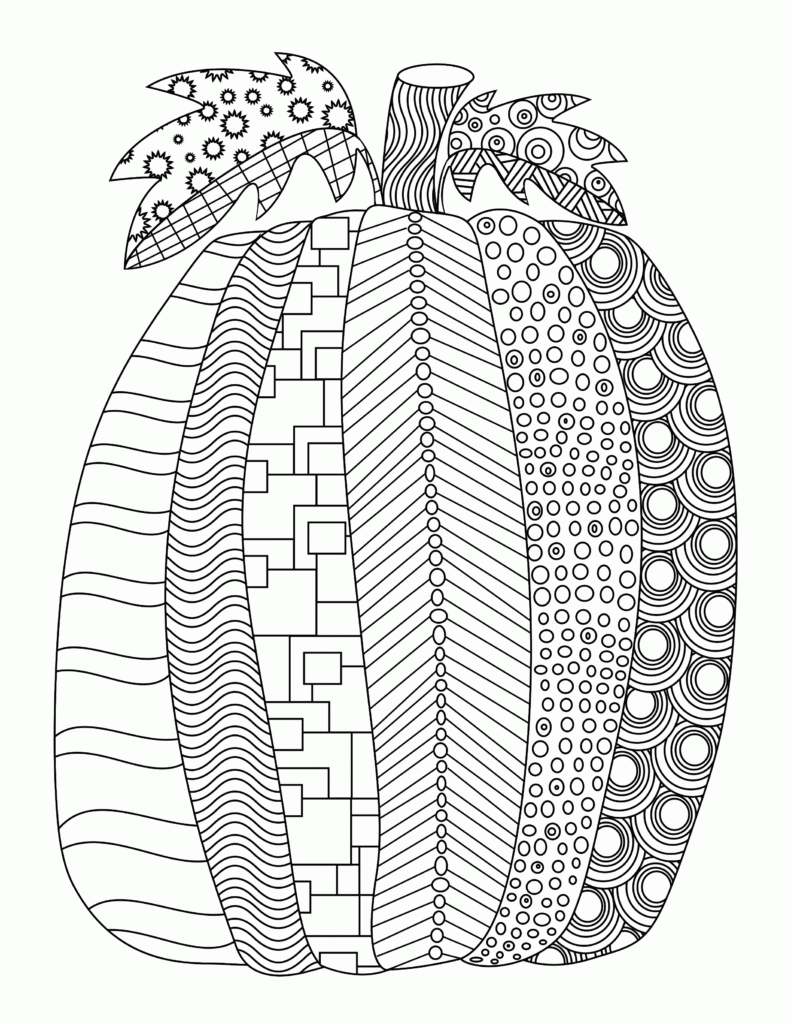 Fall Pumpkin Coloring Pages To Print Coloring Home