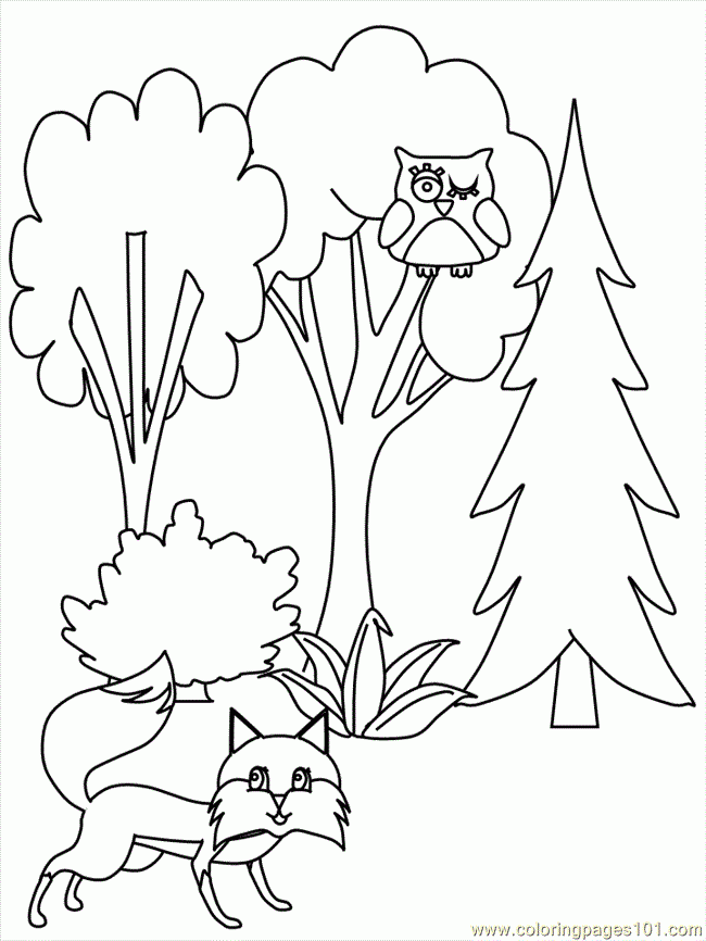 Fall Tree Printable Coloring Home