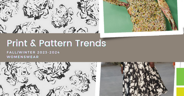 Fall Winter 2023 2024 Fashion Print Trend Forecast Runway Inspired 