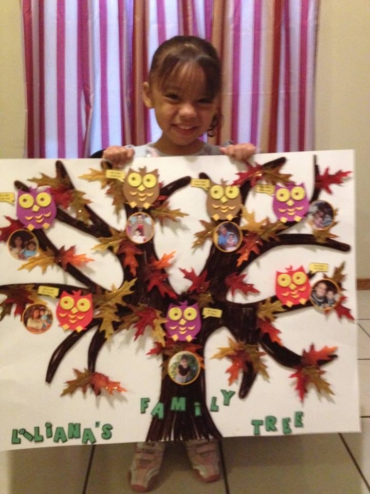 Family Tree For Kids Project DIY Ideas For School Children Kids Art 