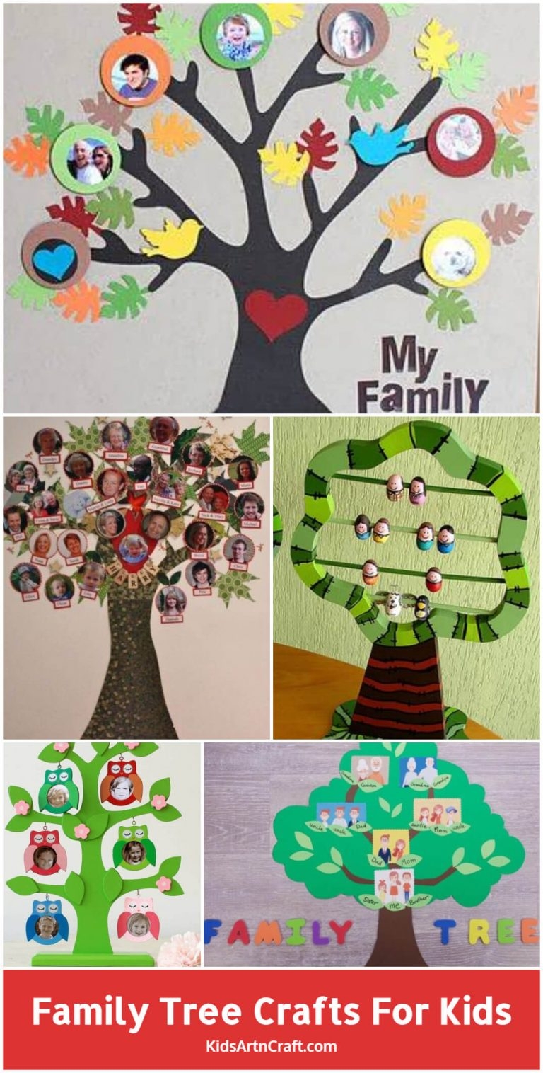 family tree for kids project printable
