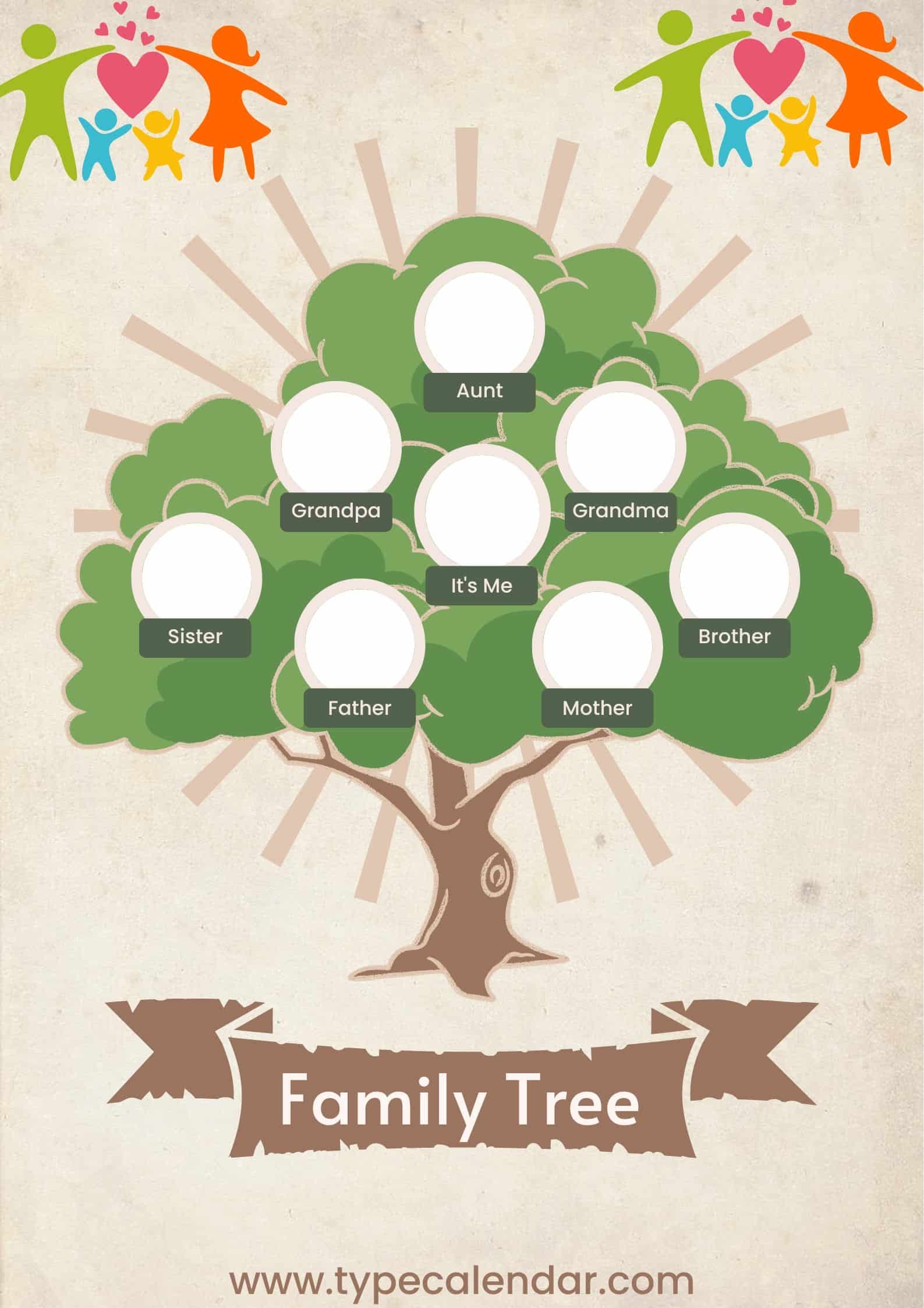 free printable family tree for kids pdf