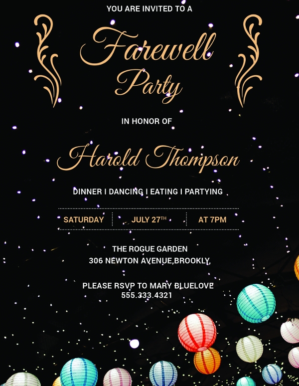 invitation template ai