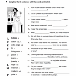 Fashion And Style Free Fashion And Style Handouts And Activities