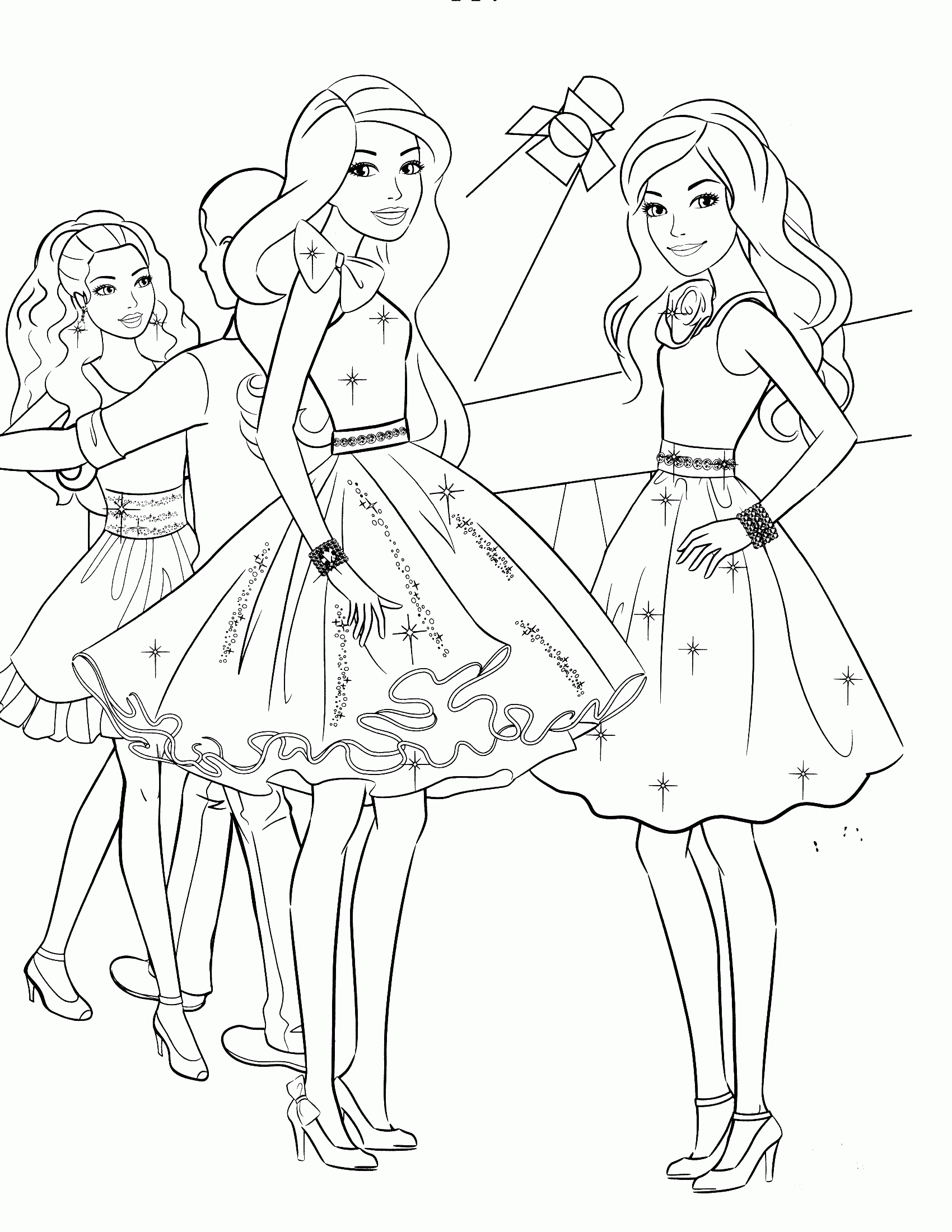 fashion coloring pages