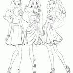 Fashion Coloring Pages For Girls Printable Coloring Home
