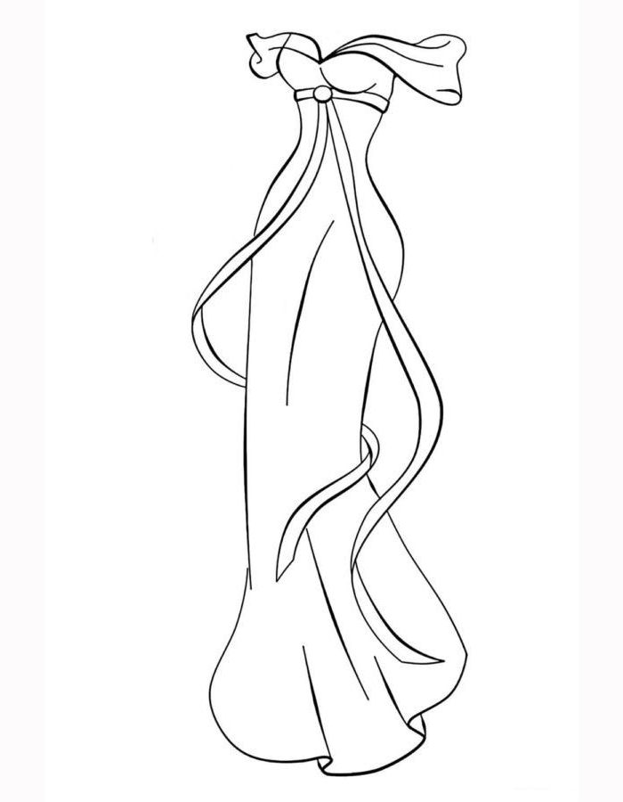 Fashion Coloring Pages Free Printable PDF 