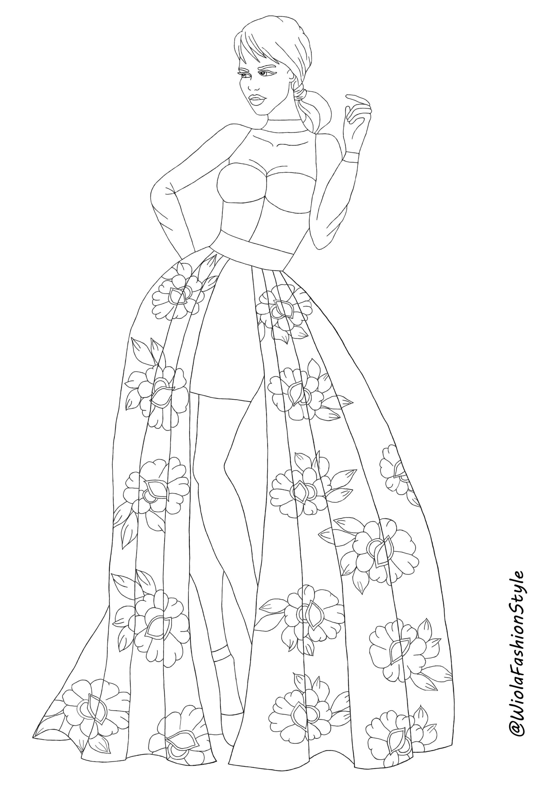 Fashion Colouring Pages For Kids Kiddycharts Com Vrogue co