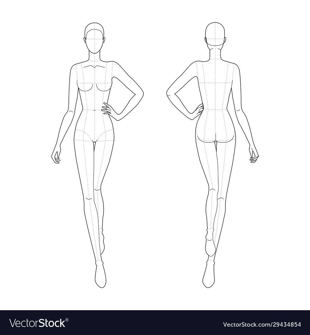 fashion model print out