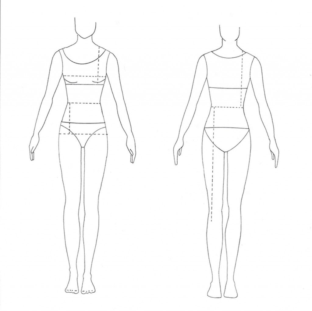 fashion design template printable