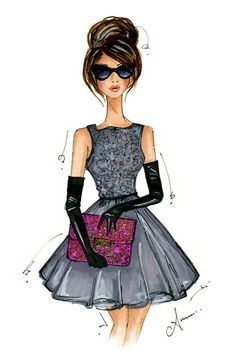 Fashion Illustration Print Clipart Panda Free Clipart Images