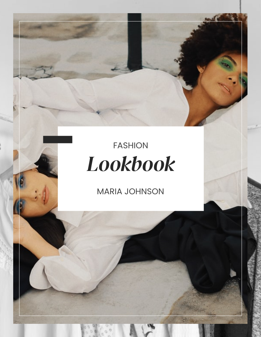 contoh lookbook fashion