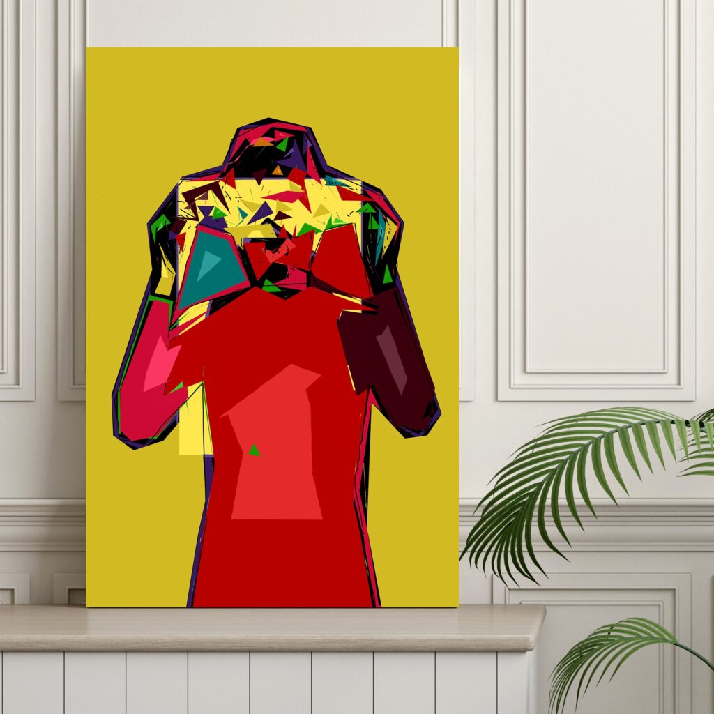 Fashion Model Printable Wall Art
