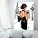 Fashion Print Fashion Girl Art Fashion Wall Art Modern Wall Etsy
