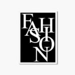 Fashion PRINTABLE Fashion Wall Art Black And White Print Etsy