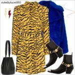 Fashion Set Zebra Print Created Via Fashion Fashion Set Zebra Print