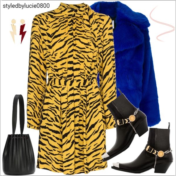 Fashion Set Zebra Print Created Via Fashion Fashion Set Zebra Print