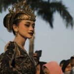 Fashion Show And Make up Event Held In Front Of The Kartini Museum In