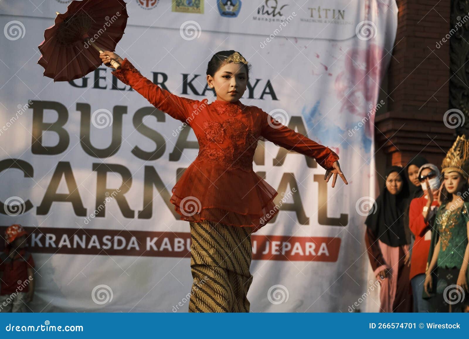 Fashion Show And Make up Event Held In Front Of The Kartini Museum In 