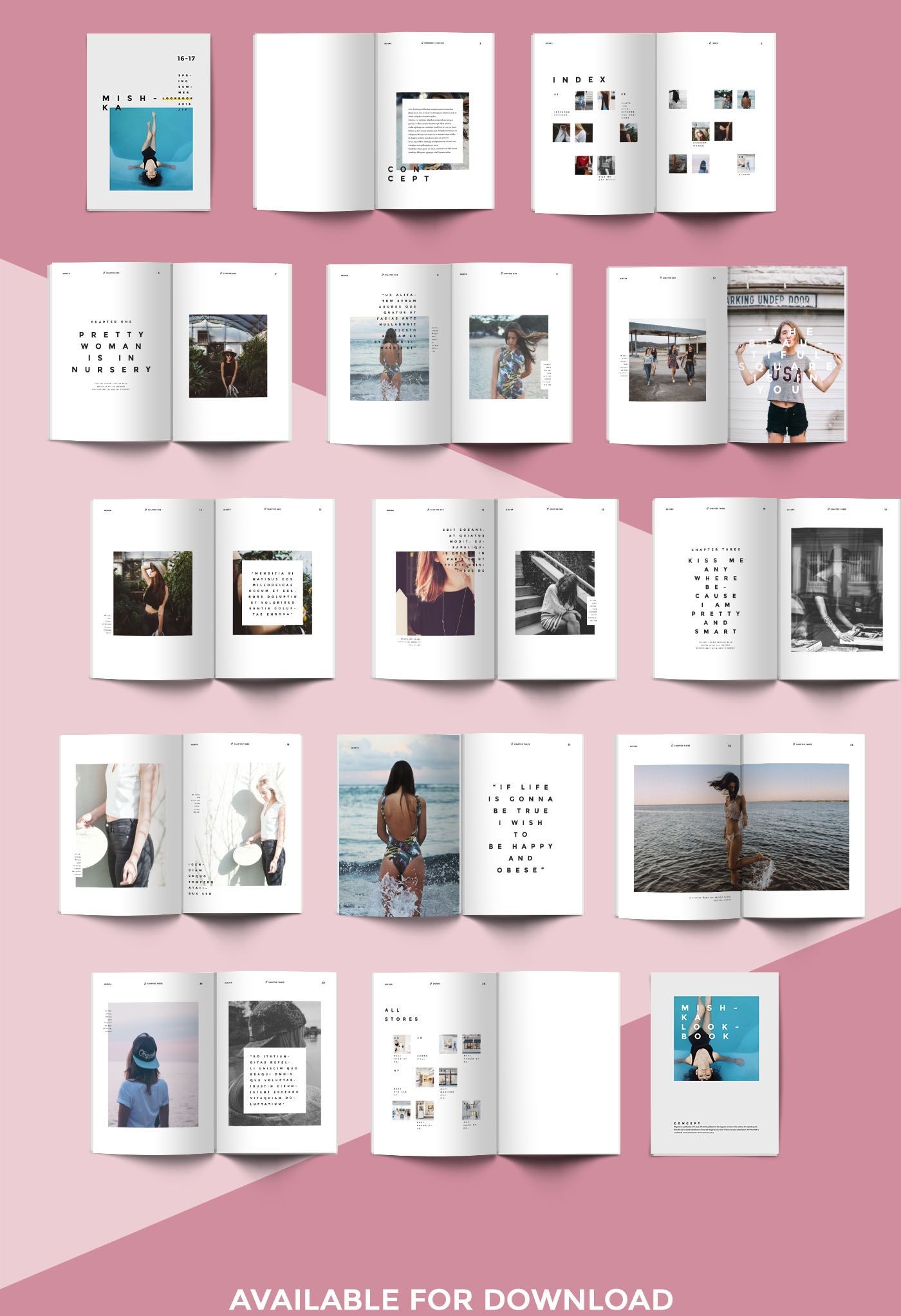 fashion print portfolio