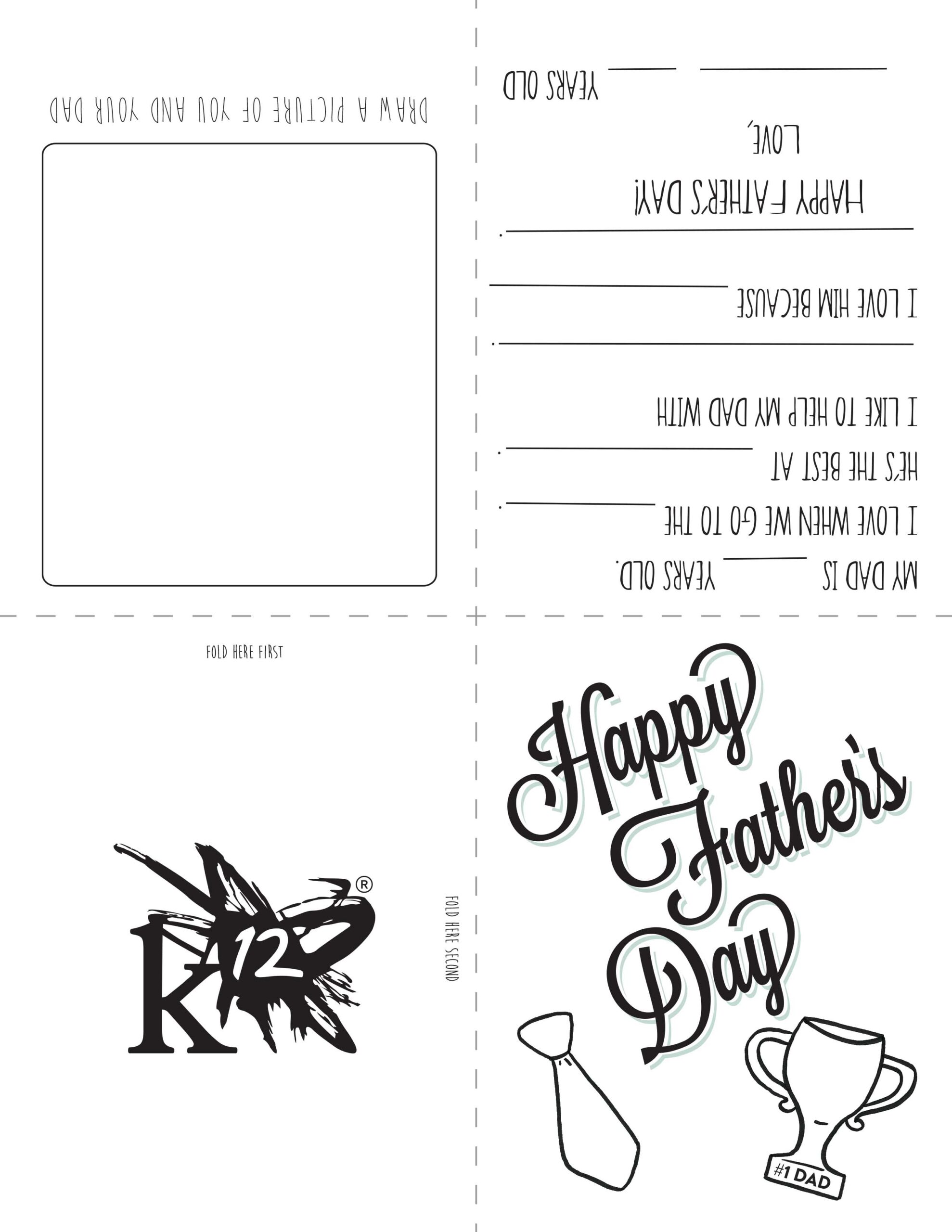 Fathers Day Card Template Mightyprintingdeals
