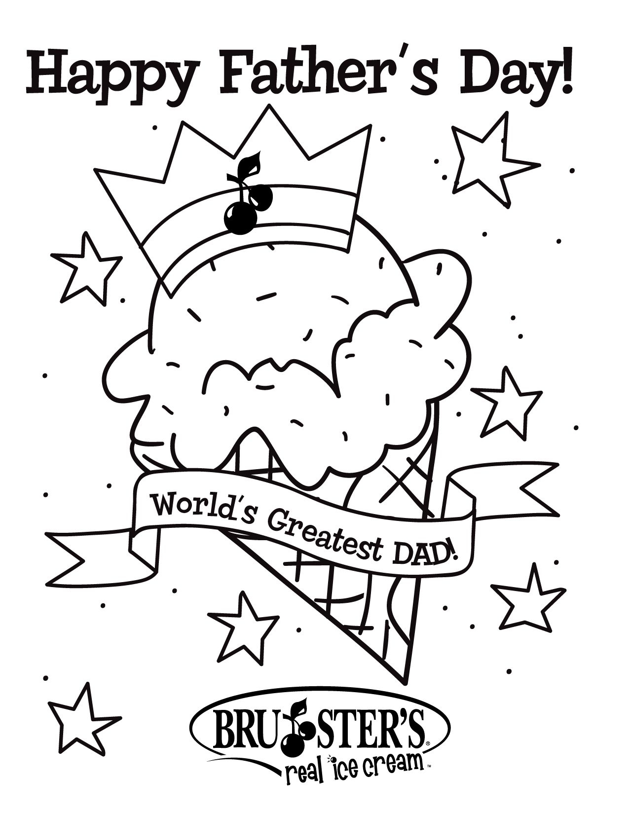 Fathers Day Coloring Pages Free