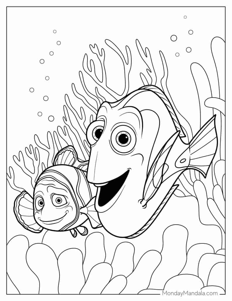 Finding Dory Coloring Sheets Nemo Coloring Pages Find Vrogue co