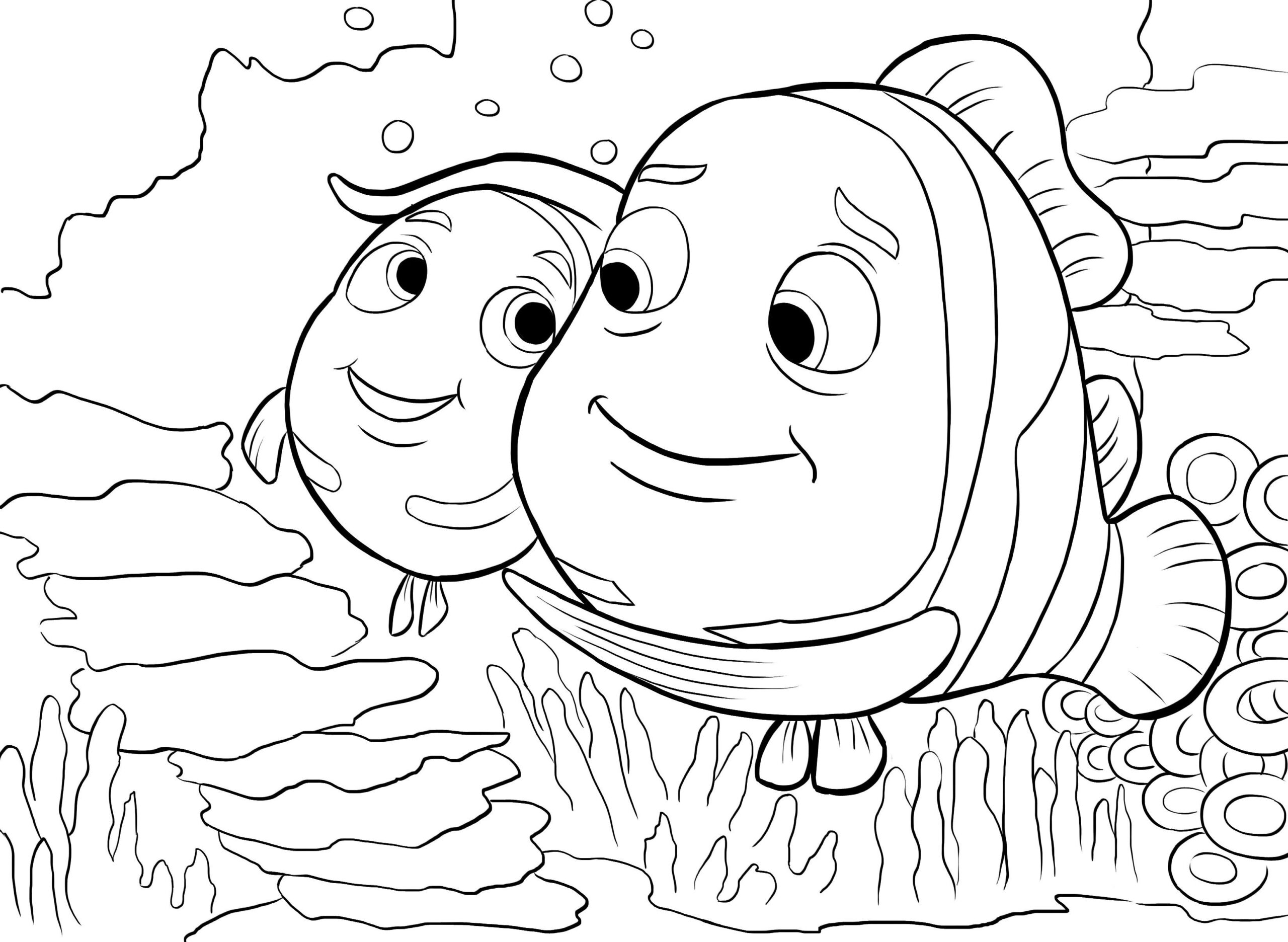 Finding Nemo Coloring Pages