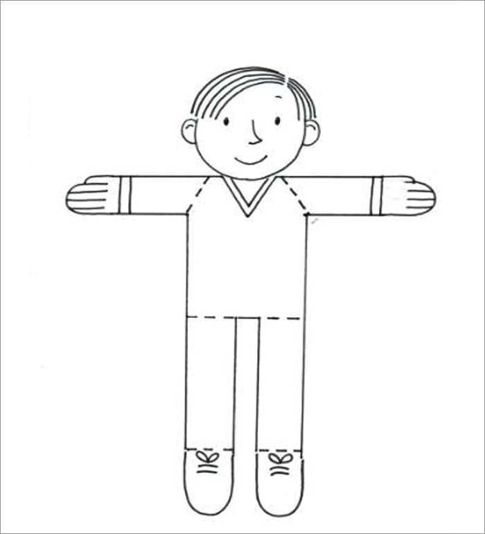 Flat Stanley Printable Clothes Generationreqop