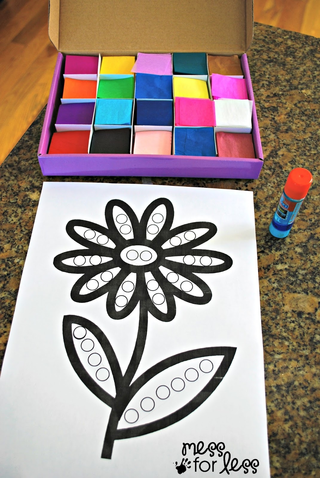 Flower Printable Craft