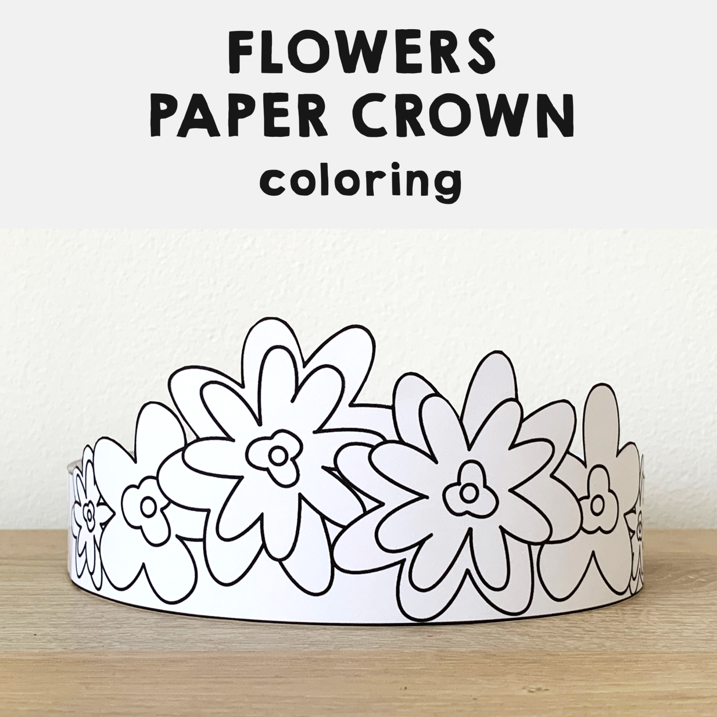 printable craft crown
