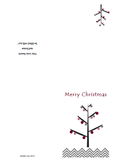Folding Free Printable Christmas Cards Free Printable Templates