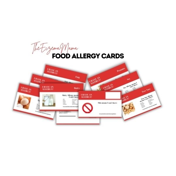 free printable allergy cards greek