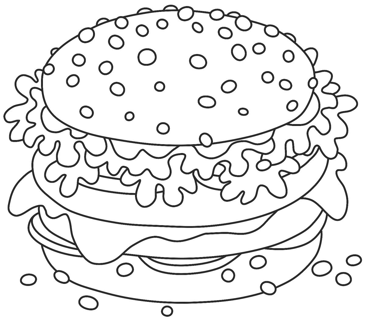 Food Colouring Pages Images Vrogue co